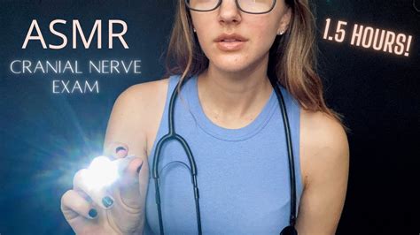 Asmr Cranial Nerve Exam L Cognition Sensory Medical Tests 1 5 Hour Compilation Youtube