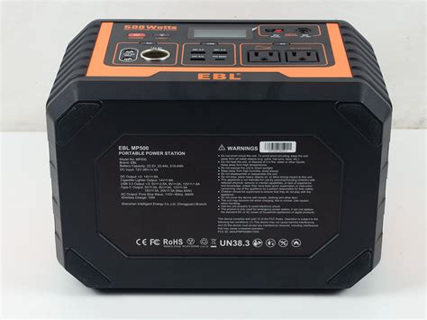 EBL Portable Power Station Voyager 500W Review A Closer Look