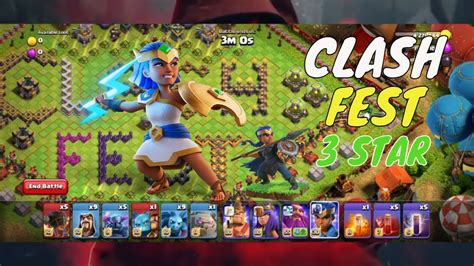 Clash Fest Challenge Clash Of Clans YouTube