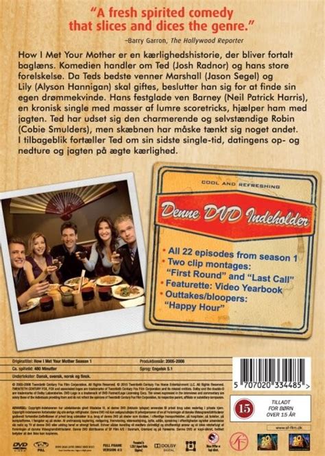 How I Met Your Mother Sæson 1 Dvd → Køb Tv Serien Her Gucca Dk