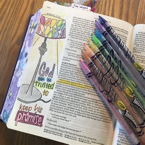 Easy Bible Journaling Page Has Big Impact On My Heart Joditt Designs