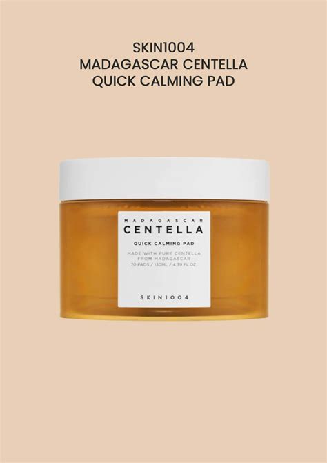 [SKIN1004] Madagascar Centella Quick Calming Pad 130ml (1 Box = 70 Pad ...