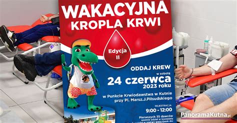 Oddaj krew i wygraj atrakcyjne nagrody W sobotę Wakacyjna Kropla Krwi