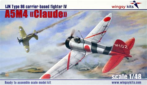 Wingsy Kits Item No D5 02 Ijn Type 96 Carrier Based Fighter Iv A5m4