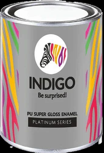 Indigo Pu Gloss Enamel Platinum Series 1 L At Rs 320litre In Atner