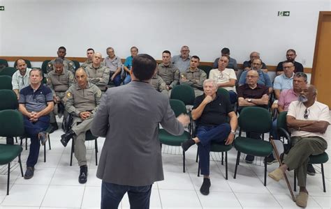 Asofbm se reúne Oficiais do CRPO Litoral ASOFBM