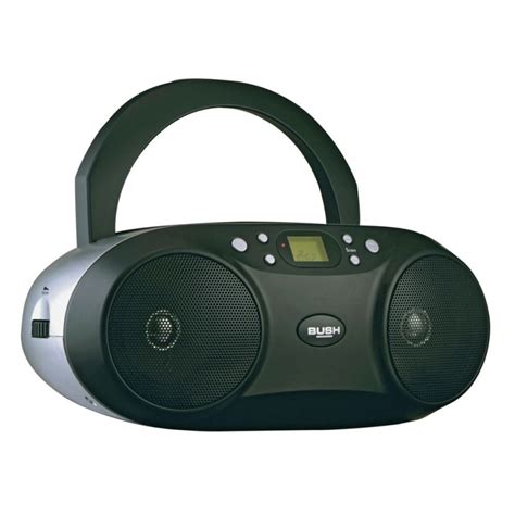 Bush Bluetooth Portable Cd Player Radio Boombox Alarm Clocks And Radios