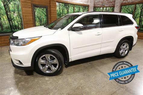 Pre Owned Toyota Highlander Limited Platinum V D Sport Utility