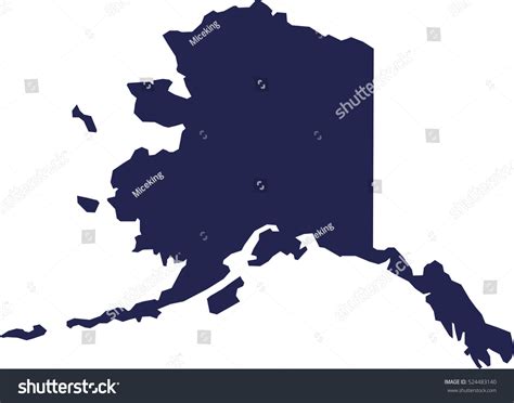 15 088 Map Alaska Images Stock Photos Vectors Shutterstock