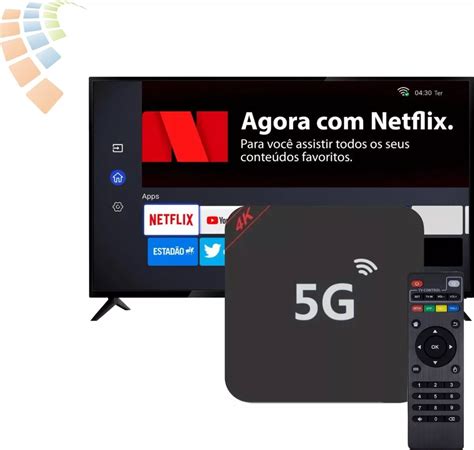 10 Aparelho Tv Box 4k Transformar Sua Smart Tomate Anatel Mebuscar Brasil