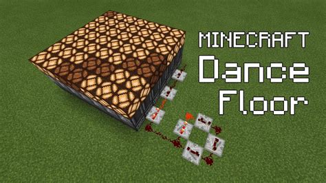 How To Make A Dance Floor In Minecraft Youtube