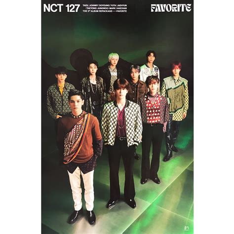 Nct 127 3rd Album Repackage Favorite Kit Ver Official Poster