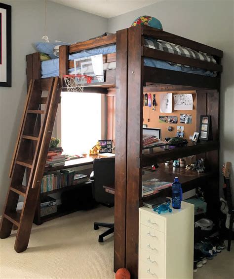 Loft Beds For Normal Ceiling Heights Shelly Lighting