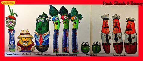 VeggieTales: Characters Re-detailed Debuts By Wilduda On, 60% OFF