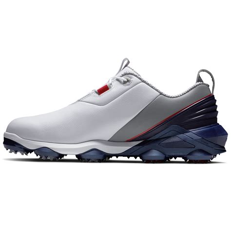 Footjoy Tour Alpha Golf Shoes 55500 White Navy Grey Function18