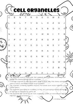 Cells Word Search Puzzle And Maze Ngss Aligned Pdf Easel Scorm