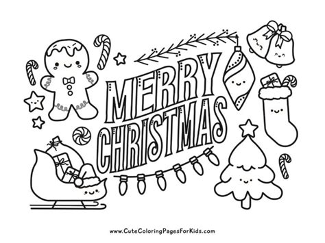 Free Printable Christmas Coloring Pages For Hours Of Holiday Fun