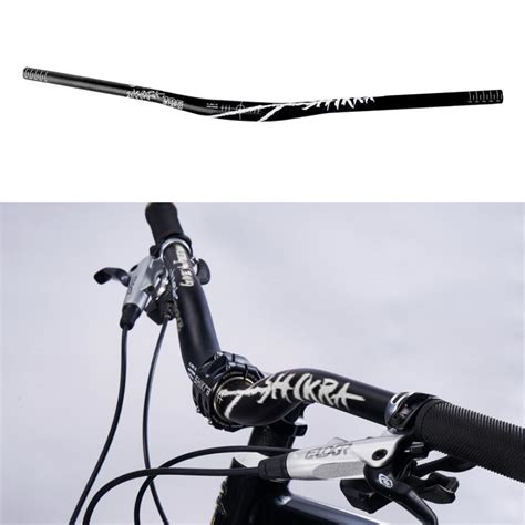 Mountain Bike Riser Bar Extra Long Bmx Dh Bend Handlebar X Mm