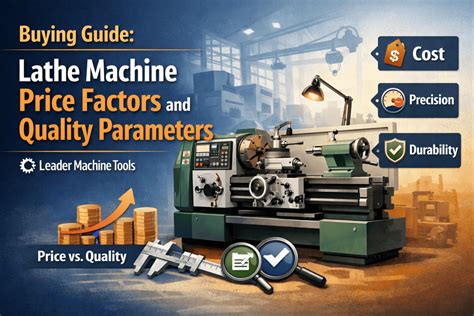 buying guide lathe machine price factors  quality parameters