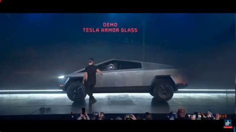 Tesla “cybertruck” Fails Armored Glass Testing Must See Lol Youtube