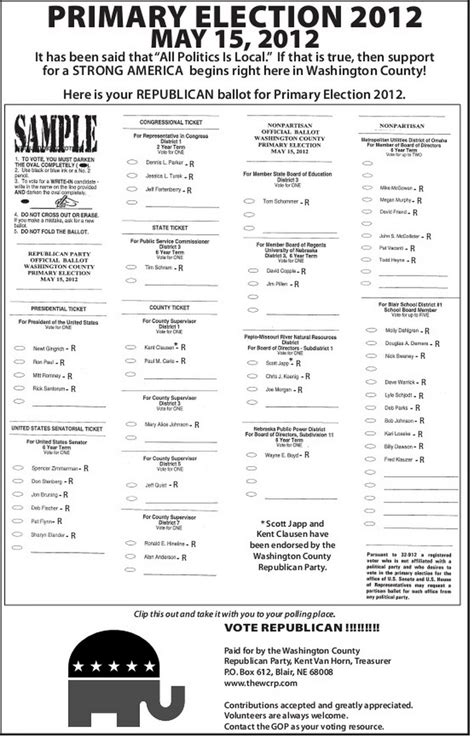 Franklin County Sample Ballot November Tommi Isabelle