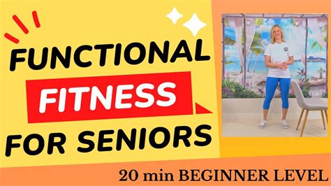 Standing Functional Fitness Exercises For Seniors Youtube