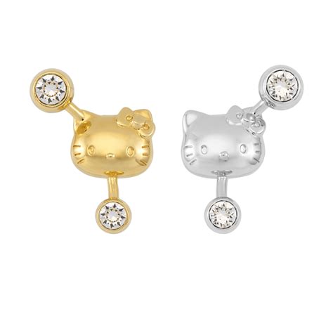 Jiwinaia Hello Kitty Piercing Earrings • Jiwinaia Jewellery