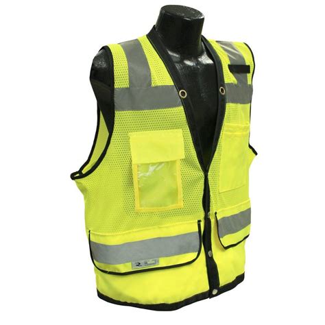 West Chester Protective Gear One Size Fits All Hi Vis Green Surveyors