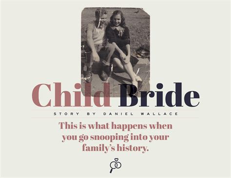 Child Bride — THE BITTER SOUTHERNER