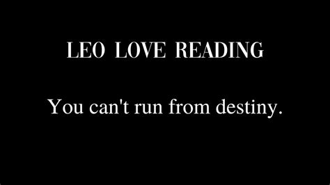 Leo Love Reading August They Dont Realize That Theyre Going To End