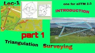 Triangulation Surveying//part-1//Lec-1 | Doovi