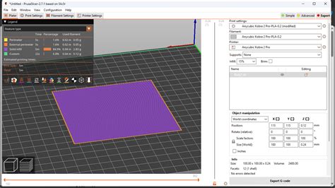 My Prusa Slicer Profile For Anycubic Kobra 2 Pro By Greenbit Download Free Stl Model