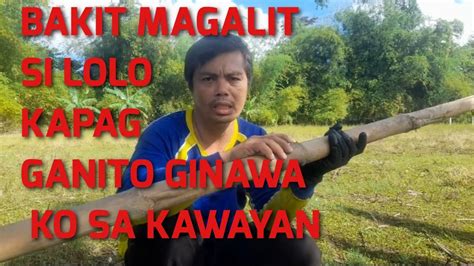 Ang Tamang Paraan Sa Pag Lagay Ng Haligi Na Kawayan Youtube