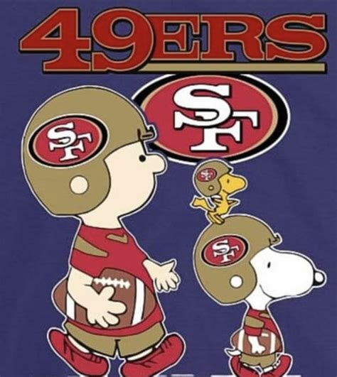 49ers Football Cartoon Character with Dog