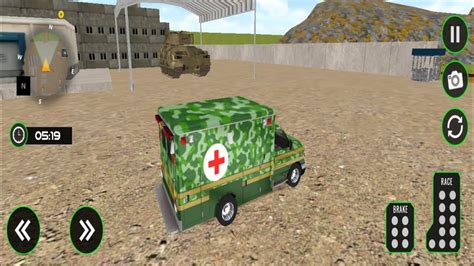 Army Ambulance Transport Truck Us Army Ambulance Car Driving Simulator