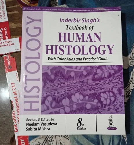 Inderbir Singh S Textbook Of Human Histology With Color