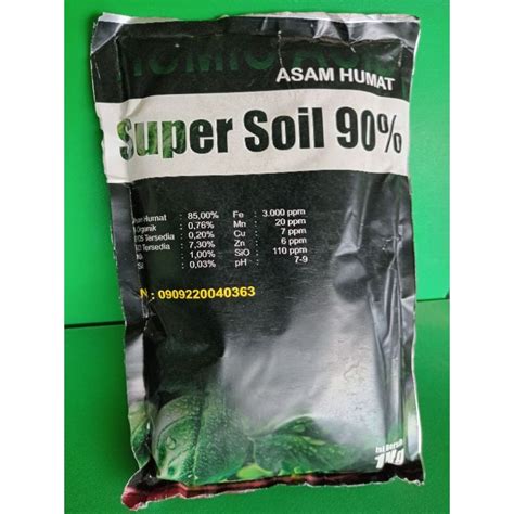 Jual ASAM HUMAT SUPER SOIL 90 1KG Shopee Indonesia