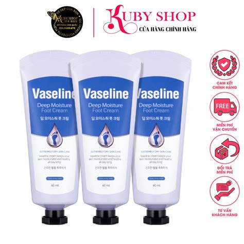 Vaseline Deep Moisture Foot Cream 60ml Shopee Philippines