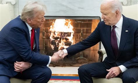 Trump afirma que fue muy agradable la reunión con Biden destaca muy