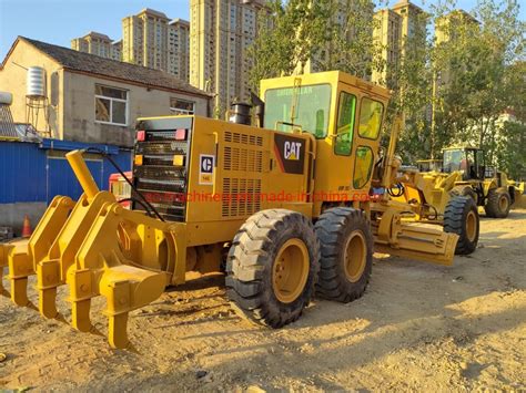 Road Construction Cat 14G Motor Grader Used Caterpillar Grader China