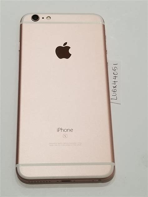 Apple Iphone S Plus Unlocked Rose Gold Gb A Lubx