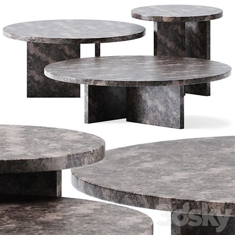 3DSKY Coffee Table Tebe By Baxter 3D Model NEW UPDATE 2023