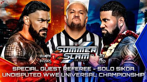 Wwe Summerslam Match Card And Winner Predictions Youtube