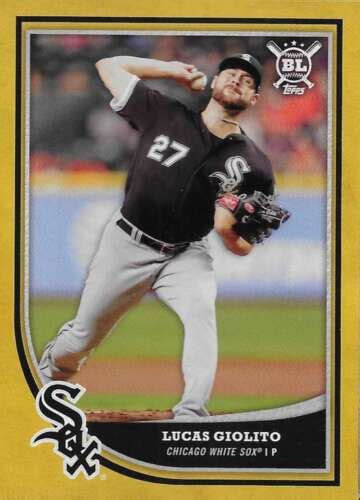 Topps Big League Gold Lucas Giolito White Sox Nm Mt Ebay