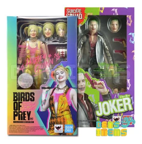 Sh Figuarts Harley Queen Birds Of Prey Joker Suicide Squad Envío Gratis