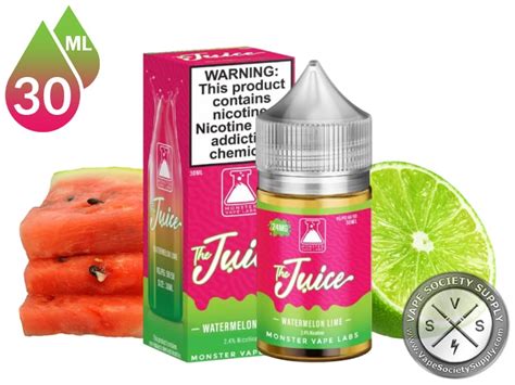 Watermelon Lime Juice Monster ⋆ Nicotine Salts