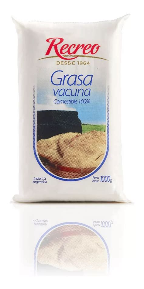 Grasa Bovina Refinada 1 Kg Matergras Comestible Mebuscar Argentina