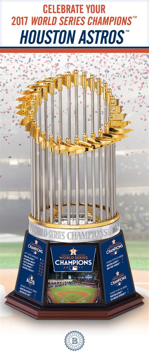 Astros 2017 World Series Champions Commemorative Trophy