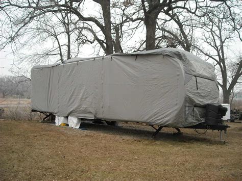 Easier and safer way to put on an RV cover - RV Travel