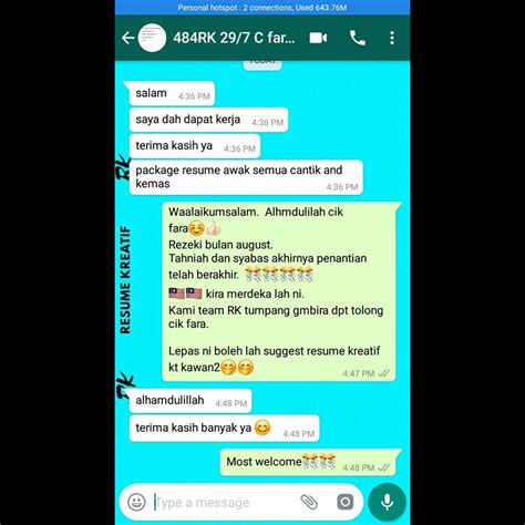 Resume Kreatif On Twitter Pakailah Resume Rk